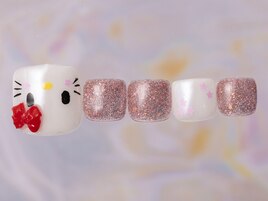 キャラクター顔ラメ￥9980