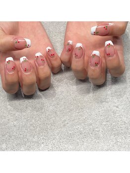 ココナッツ(COCONUT)/*フレンチネイル*