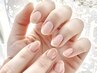 【ジェル】艶爪でナチュラル 補強にも クリアネイル新規¥4,980再来¥5,980