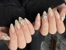 ワンホンネイル・チェックネイル