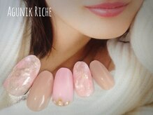 アグニークリッシェ(Agunik Riche)/【マーブルネイル】