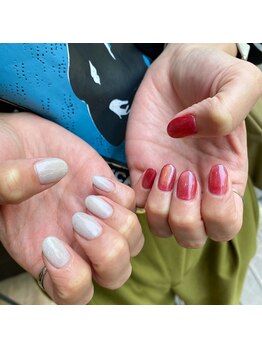 ネイルアルケー(Nail ARCHE)/アシメマグネットネイル