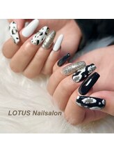 ロータス(LOTUS)/ブラックレオパード￥7500