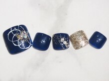 カレネイル(kale nail)/１月限定シンプルART＋500円