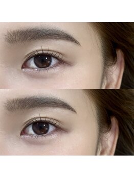 ザ バームシックス 銀座三丁目店(THE BALM six)/まつ毛パーマ×美眉スタイリング