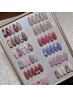 【HAND】パーツも乗せられちゃう☆シンプルワンホンネイル　¥8300