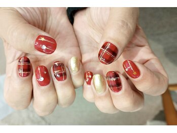 ネイルパキラ(nail pachira)/チェックネイル