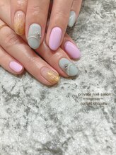 プライベート ネイルサロン マーマ(murmur)/パステルネイル