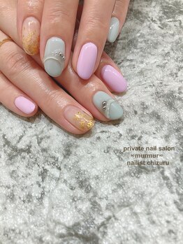 プライベート ネイルサロン マーマ(murmur)/パステルネイル