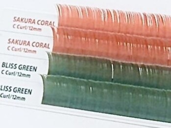 ミニョンアイラッシュデザインサロン 金剛店/フラットマットラッシュカラー♪