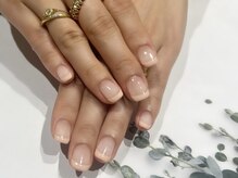 ルームヘアネイル 梅ヶ丘店(Room hair nail)/ベージュフレンチネイル