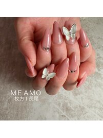 シンプルスカルプネイル