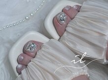 イル 神戸店/親指アート×フットネイル