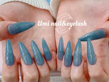 ユミ 池袋(Umi)/ブルーフラッシュネイル