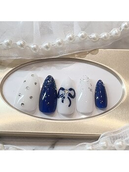 ドット　リボンアートデザイン