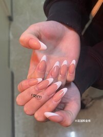 フレンチネイル×スカルプ