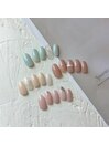 シンプル可愛いネイル￥5500