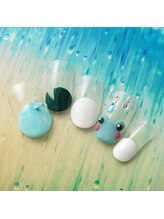 ラ カゼッタ(La casetta)/3D大人可愛いカエルネイル