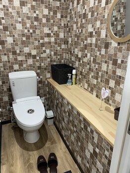 はぴねす鍼灸整骨院 高槻院/トイレも清潔に保っております