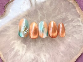 ニュアンスマグネットネイル