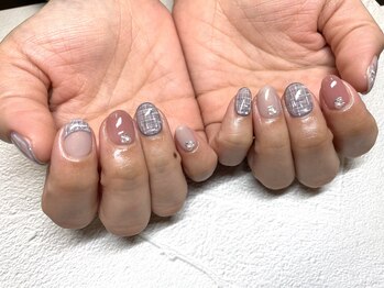 ツイードネイル