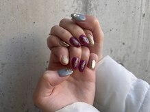 リリカネイル(Ririka nail)/デザインミラーネイル