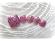 ネイルアンドビューティーサロン シュエット(CHOUETTE)/フットネイル　定額ライトコース
