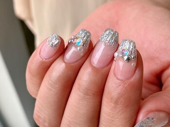 ビューティービースト フォー ネイルアンドアイラッシュ 松浜店(beauty:beast)/キラキラフレンチ☆