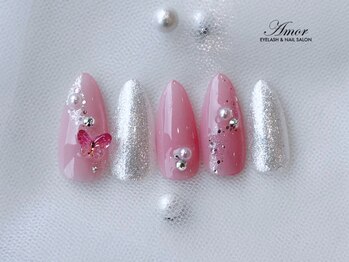 アモル 川崎駅前店(Amor)/定額ワンホン韓国ネイル 8900円