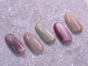 シャルマンローズ(Charmant Rose)/マグネットネイル