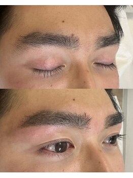 ビビ/眉毛ワックス/メンズ眉毛/眉毛