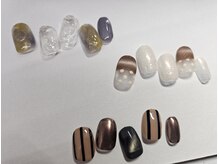 プクネイル(puku nail)の雰囲気(シンプルに一癖な、遊び心あふれる定額デザイン。)