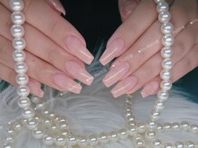 アイリスネイル 大塚(Iris Nail)/春人気ピンクラメグラデーション