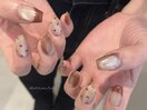 【バレンタインネイル】