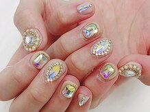 ネイルリアン(Nail lieN)/キラキラビジューネイル♪