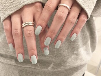 ネイル アヴァンス あべのルシアス店(Nail AVANCE.)/シンプルワンカラー