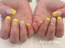 フレンチ×シェルnail