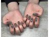 【hand】フラッシュネイル￥4000