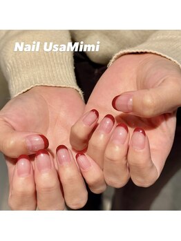 ネイル ウサミミ(Nail UsaMimi)/【Jr.ネイリスト】フレンチ