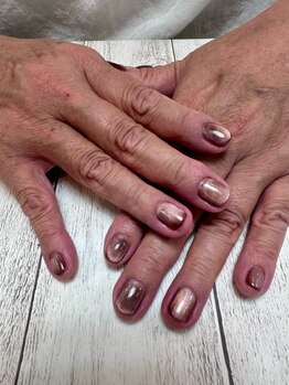 ネイルベース ネイル ケア サロン ミウラ(miura)/マグネットネイル