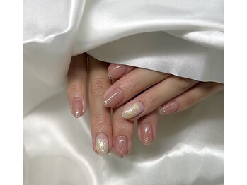 アート2本付き推しネイル