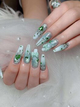 チップアートやりパーツつけ放題