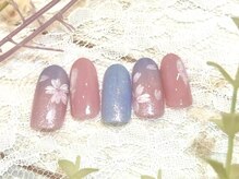 ネイル アンド アイラッシュ虹