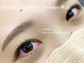 ミニオン 大宮2号店(minion)/美眉アイブロウWax＋エクステ