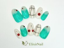 エリクサーネイル 池袋(Elixir Nail)/定額a シンプル/クーポン使用