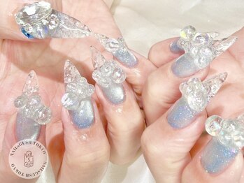 ネイルズガッシュ 大森駅前店(NAILs GUSH)の写真/＜自然かつ美しいフォルム＞深爪・折れた爪◎モチの良さも◎長さだし/長さ出し/スカルプ