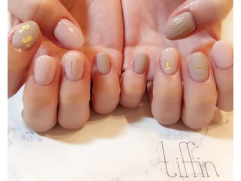 ネイルサロン ティフィン(tiffin)/シンプルワイヤーネイル