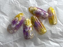 ビューティーサロン ハル(beauty salon haru)/【フラワーキラキラかこみ】