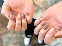 ネイルコテージ 新宿南口店(Nail cottage)/ツイードネイル