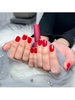 リッカヴァラ(Lycka VALLA)/ワンカラー/ヴァラジェル/レッド